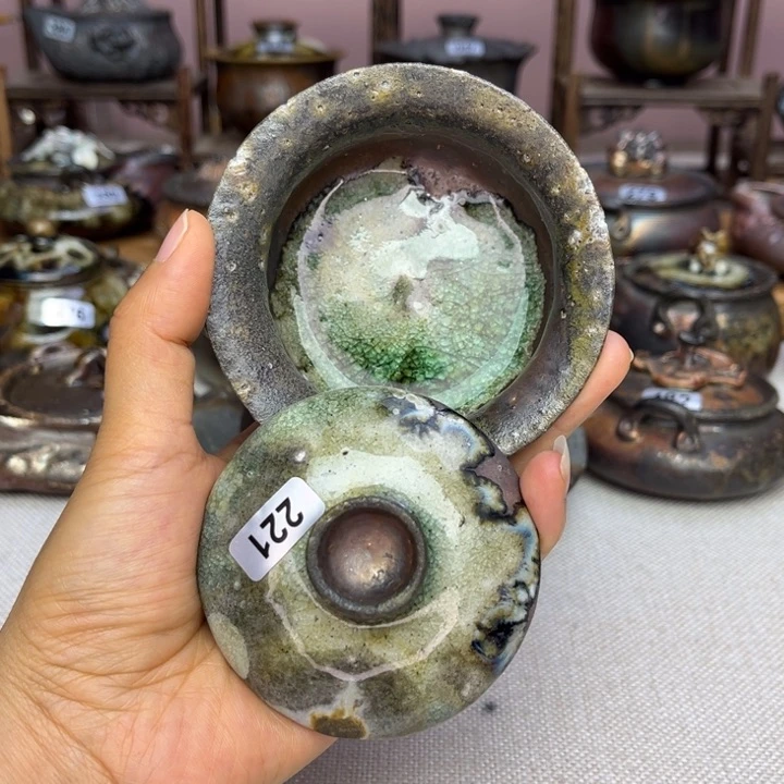 壶裸柴烧陶瓷茶器