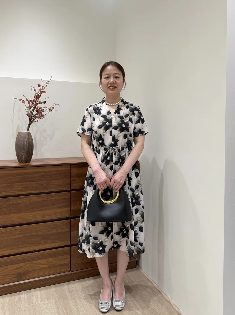 妈妈端庄夏装改良旗袍连衣裙2025新款中老年女国风短袖高端裙子