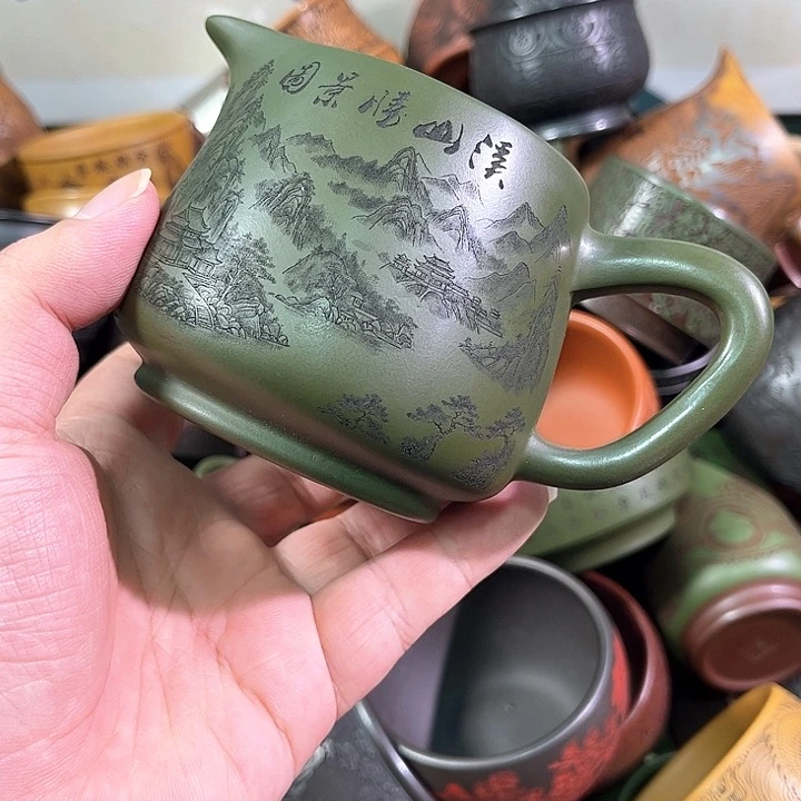 茶杯紫砂全手工紫砂主人杯