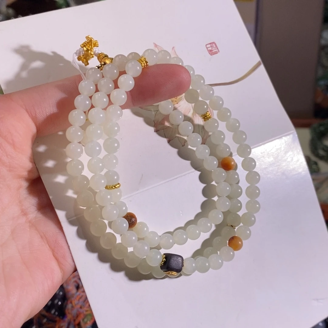 和田玉手链未镶嵌