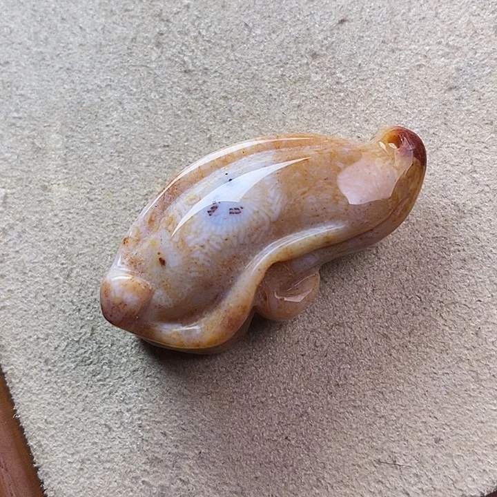 硅化玉吊坠(不含链)未镶嵌