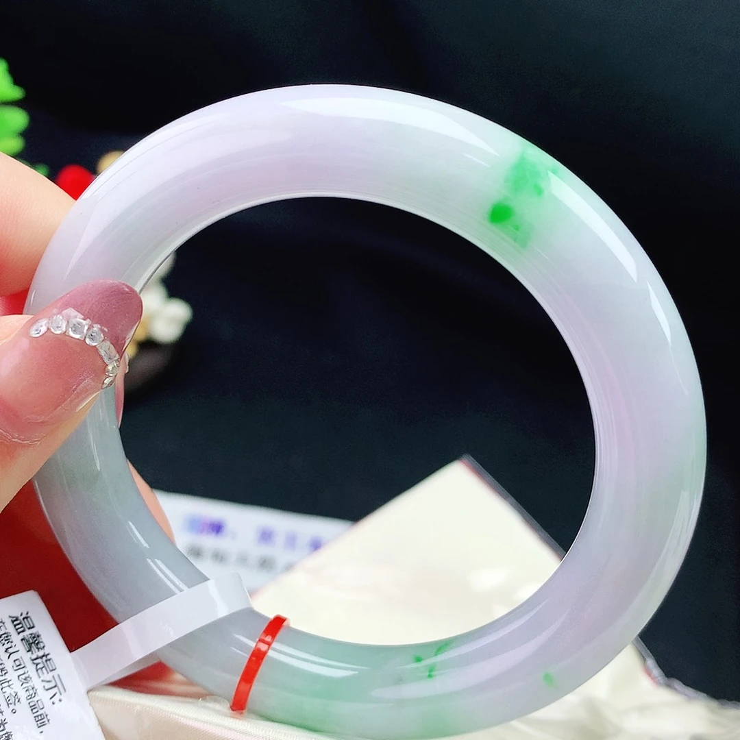 翡翠手镯未镶嵌60胖