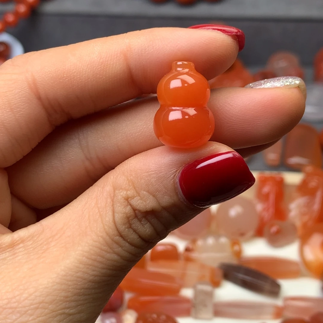 天***~南红玛瑙未镶嵌配饰