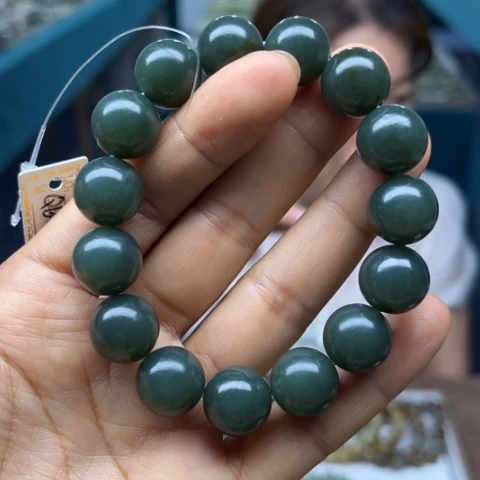 未镶嵌手串和田玉14
