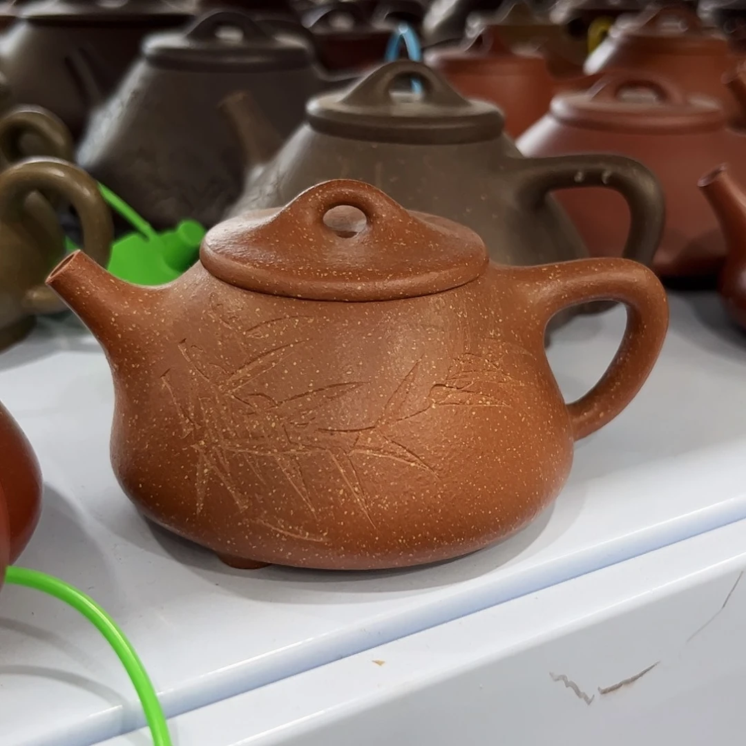 茶壶紫砂石瓢降坡