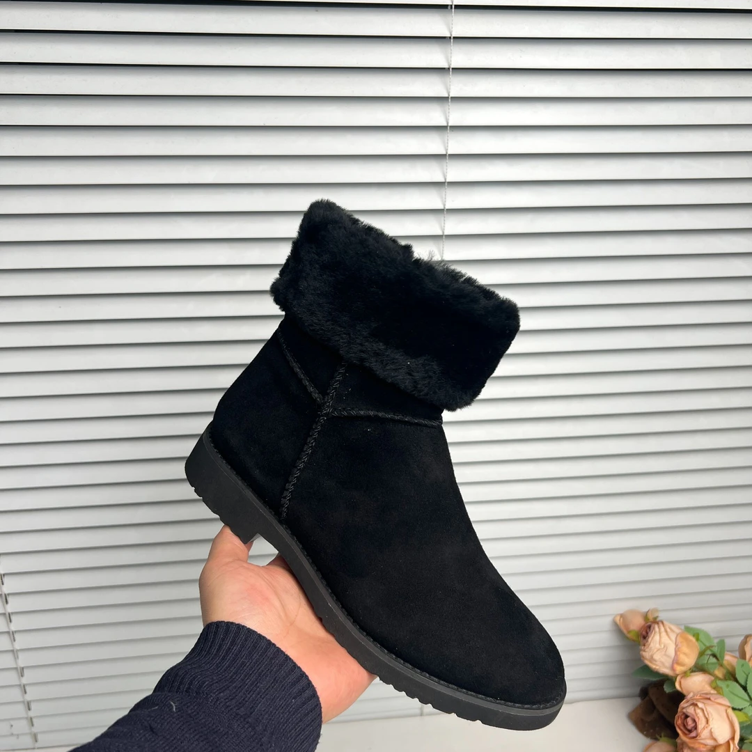 【样板鞋36】全头层羊皮内里是真毛雪地靴X99