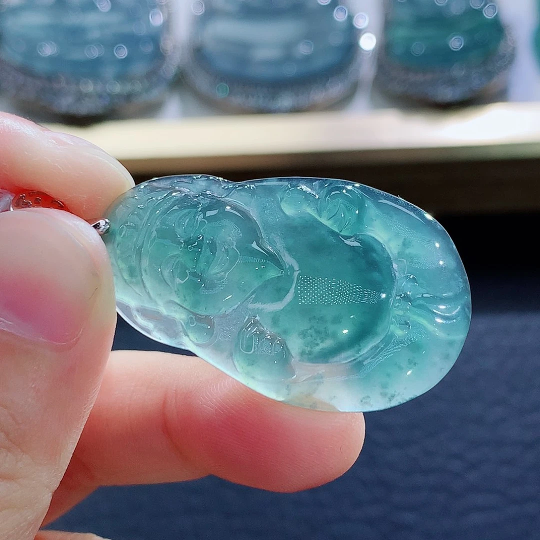 未镶嵌挂件翡翠翡翠