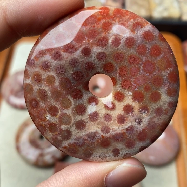 硅化玉颈饰未镶嵌～***～