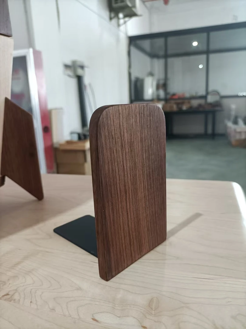 沐沐的房间黑胡桃小号书档摆件