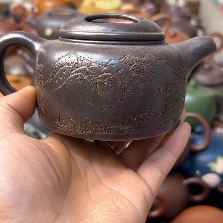 紫砂茶壶紫砂壶全裂漏水