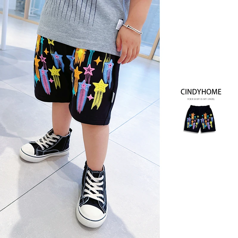 2025新款短裤男夏季百搭休闲裤小童运动薄款休闲裤童裤