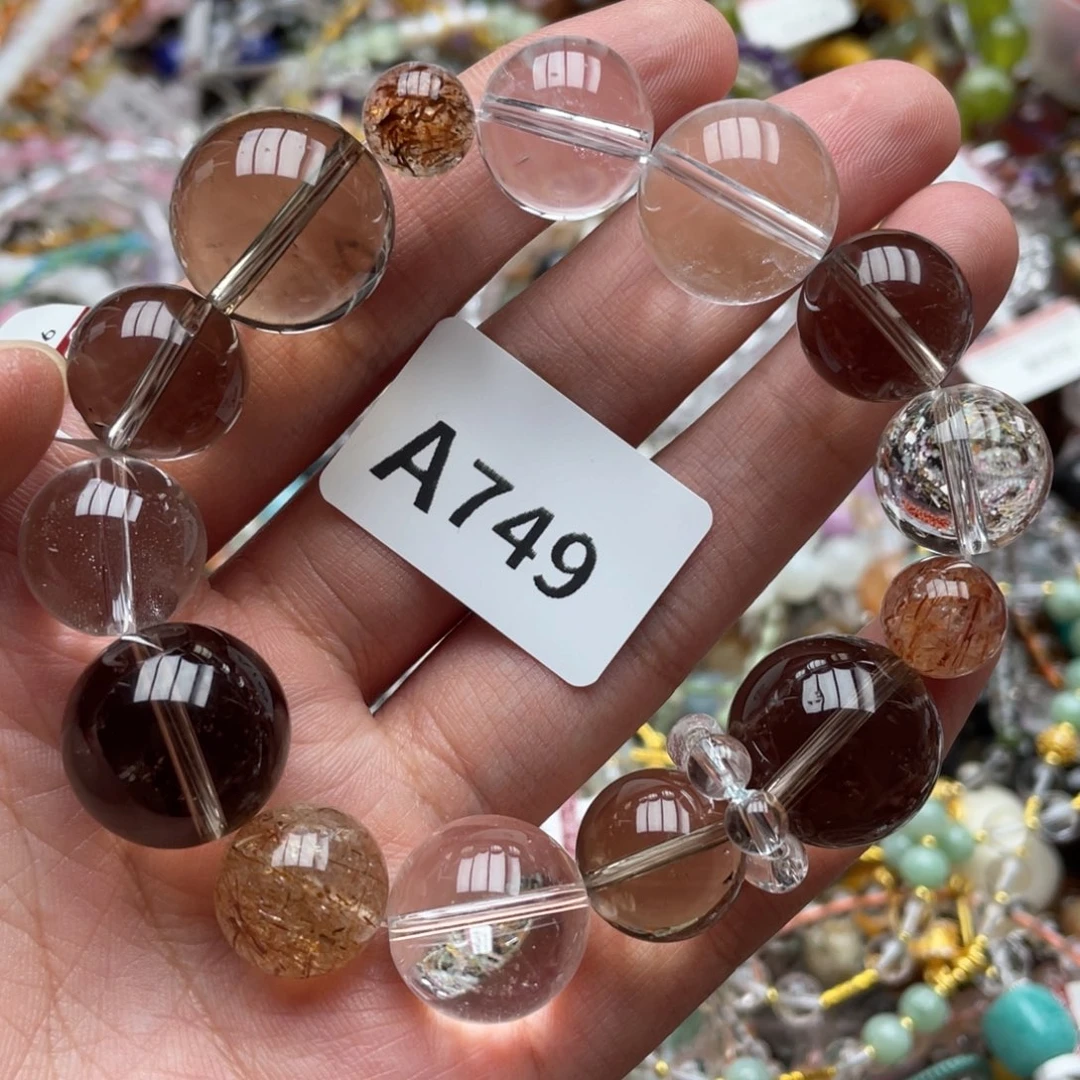 未镶嵌手链水晶多样性