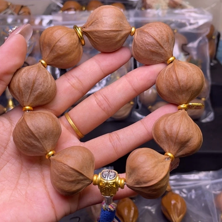 击***练橄榄核手串/手链橄榄核2.8四花1500