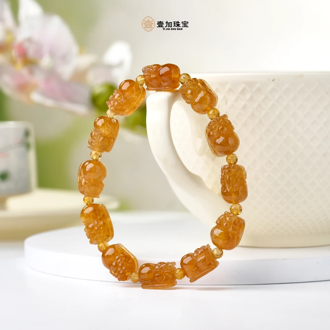壹加师姐|手工设计-芬达碧玺px手串/多样性发其一#2000