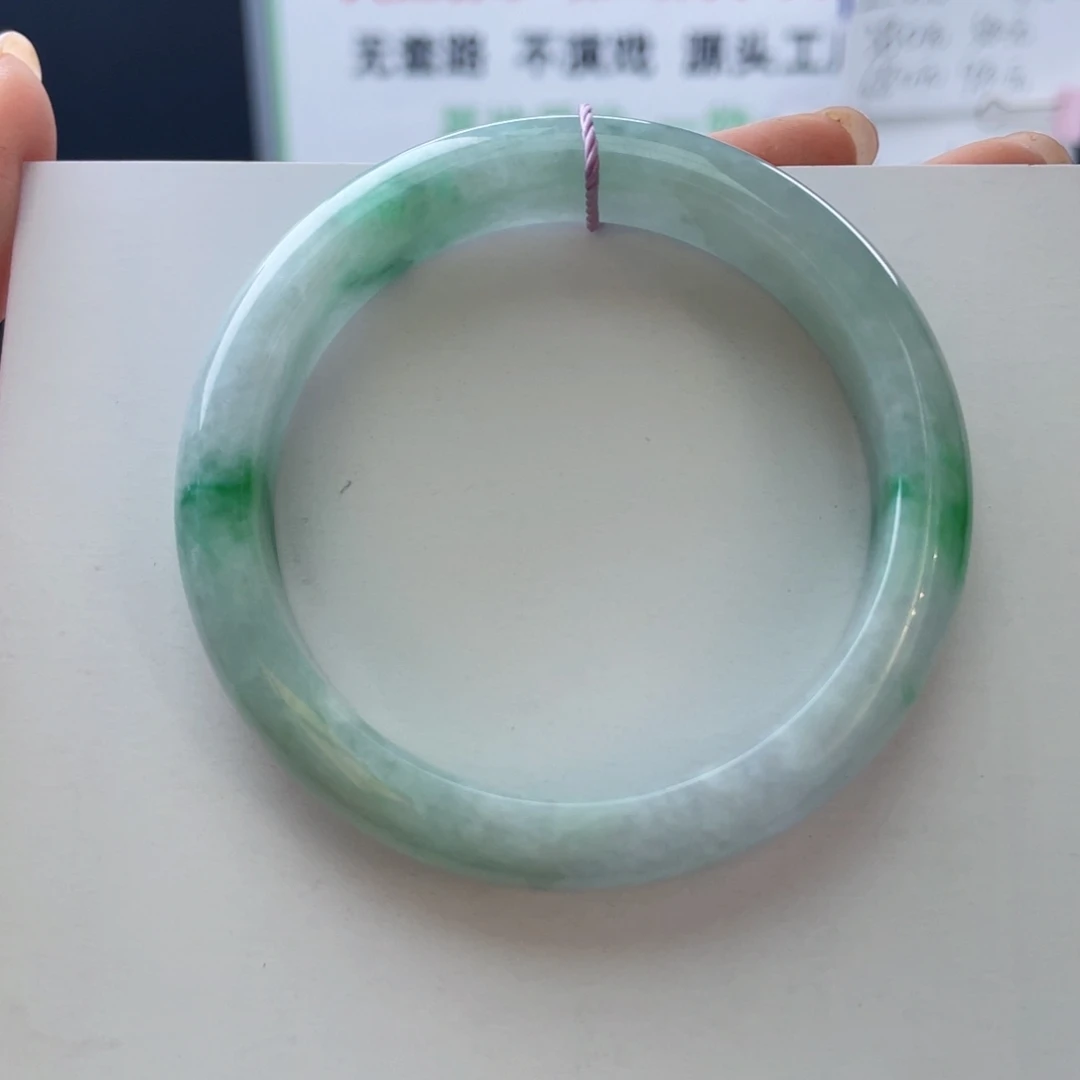 翡翠未镶嵌手镯55