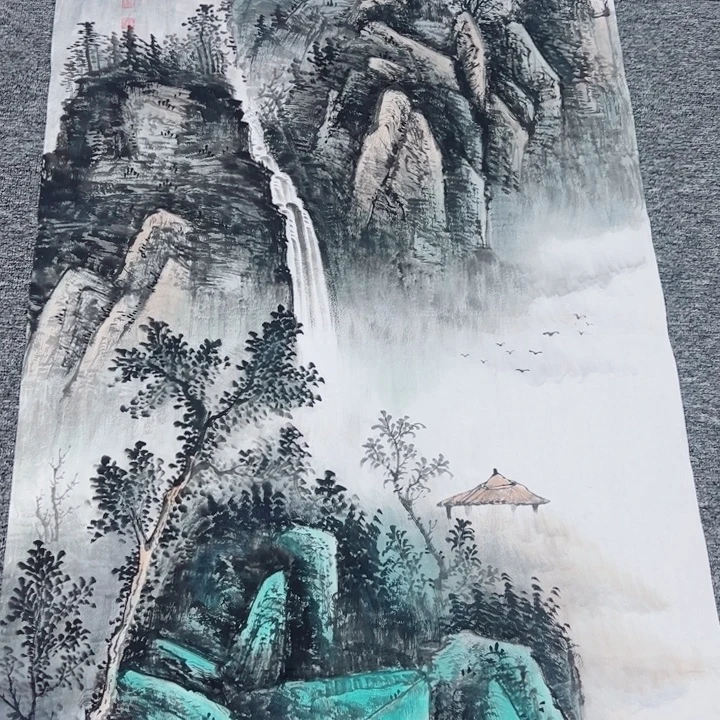 手绘作品节日放漏出