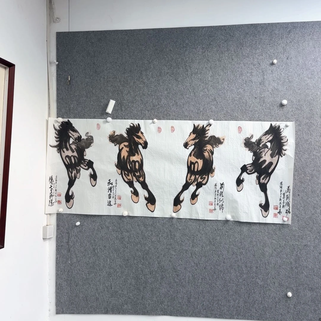 书法书法作品多次参加