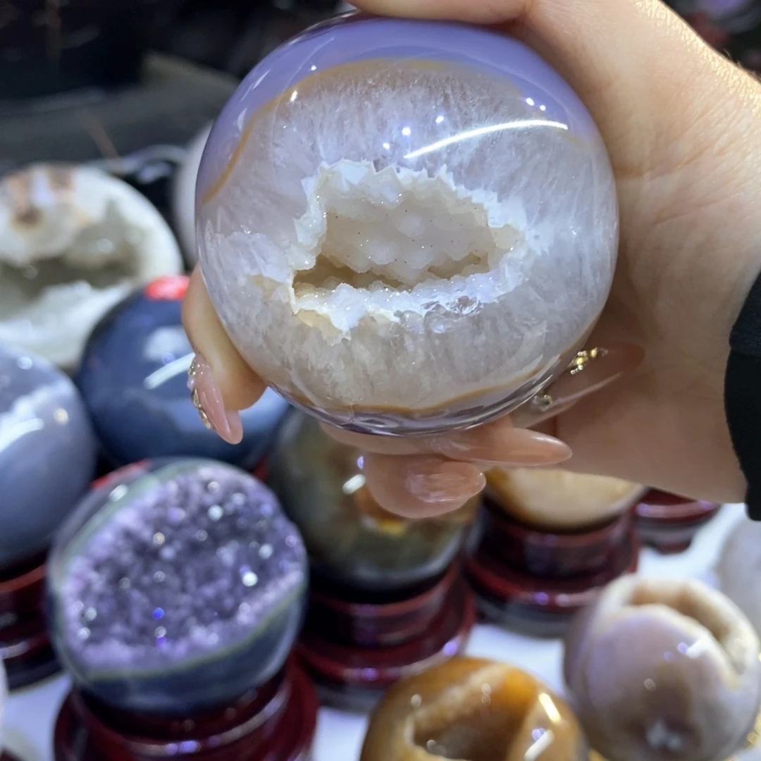 紫晶摆件未镶嵌好好