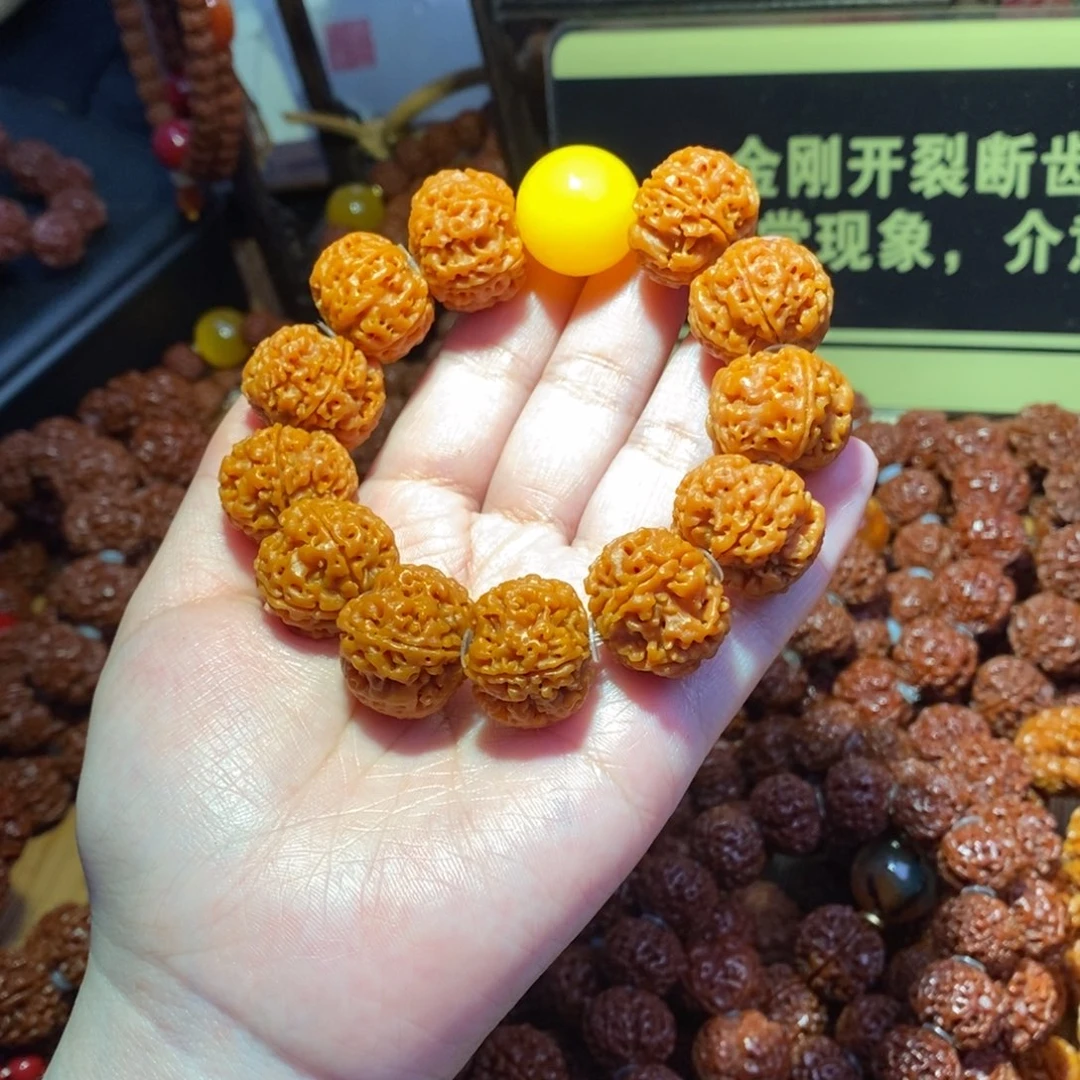 金刚菩提手串205无尘配饰黄