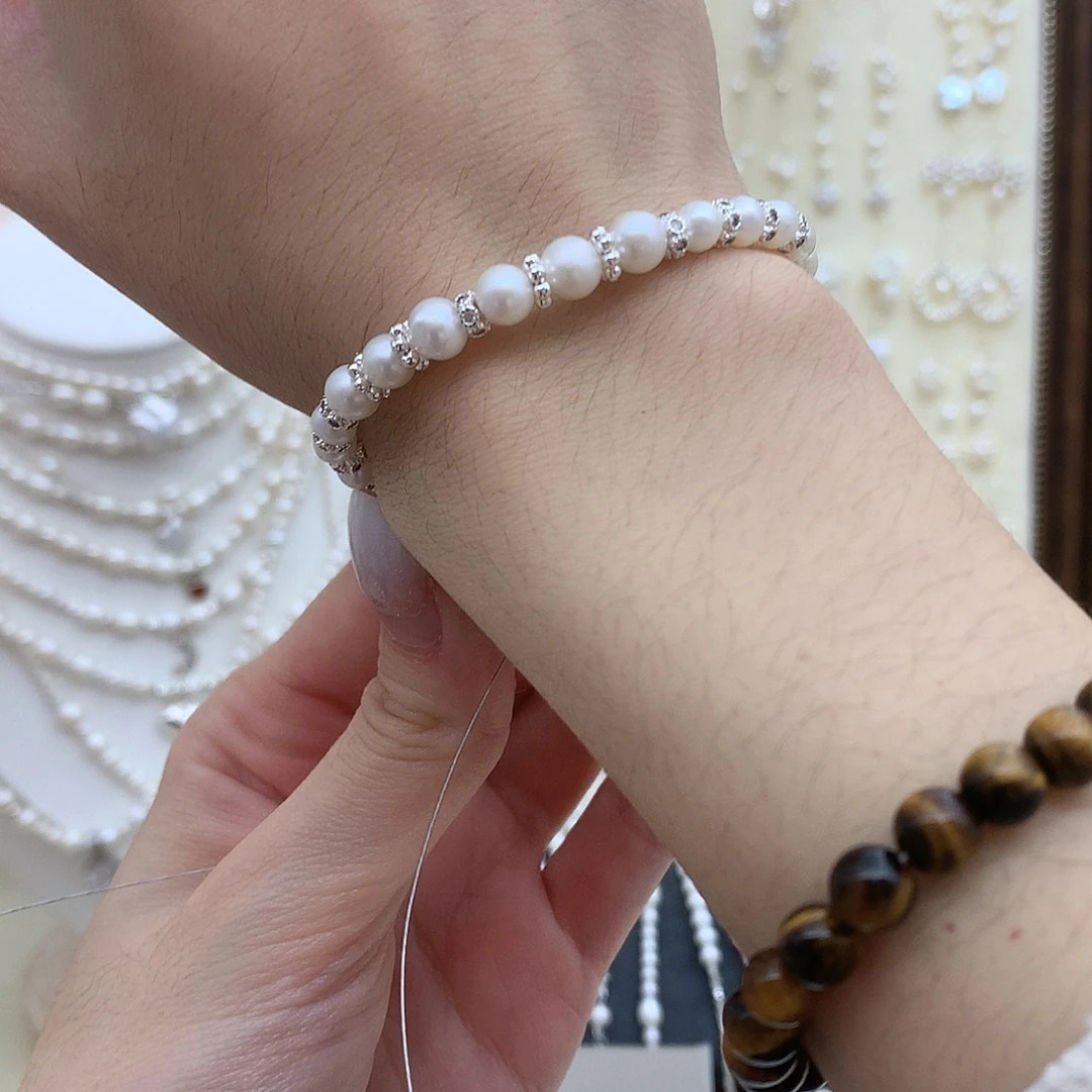 耳饰未镶嵌淡水珍珠