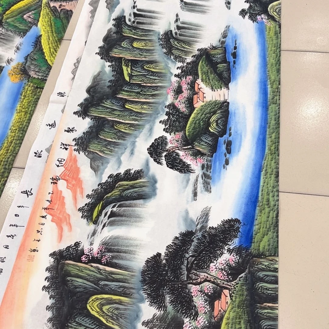 国画纯手绘国画字画作品