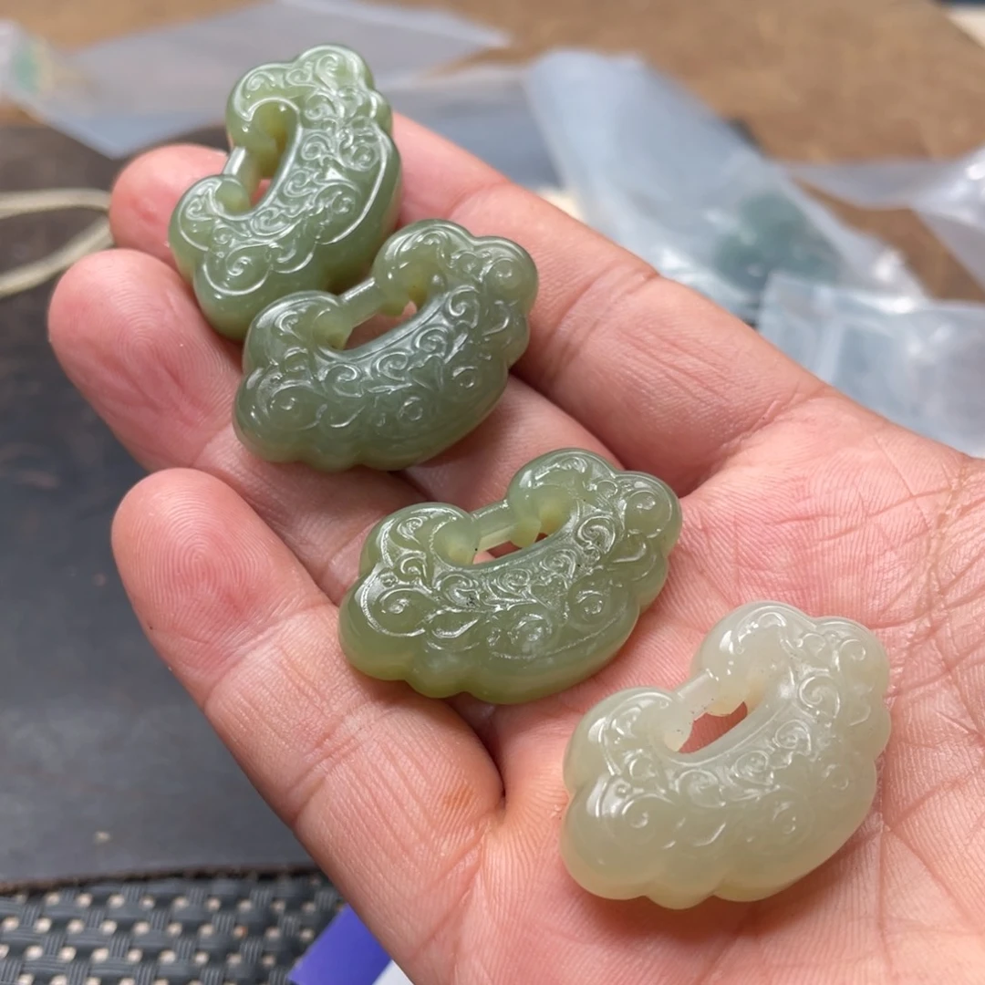 和田玉未镶嵌颈饰多样性发货拍一发一