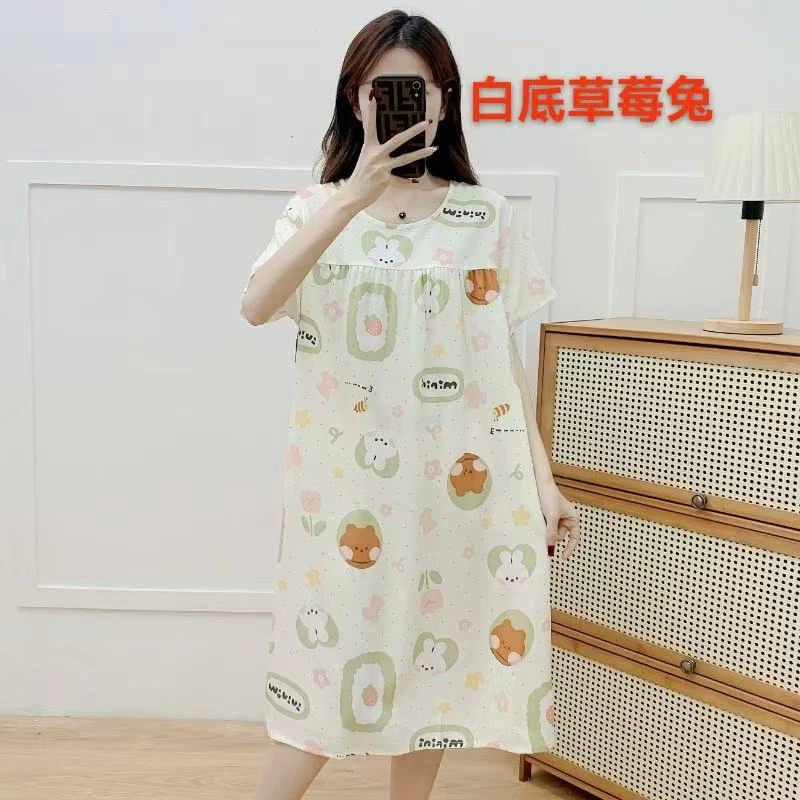 张金家高品质透气百搭卡通大版家居服卡通睡衣