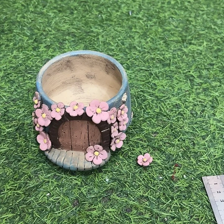 清***澈陶然微瑕多肉花盆百搭