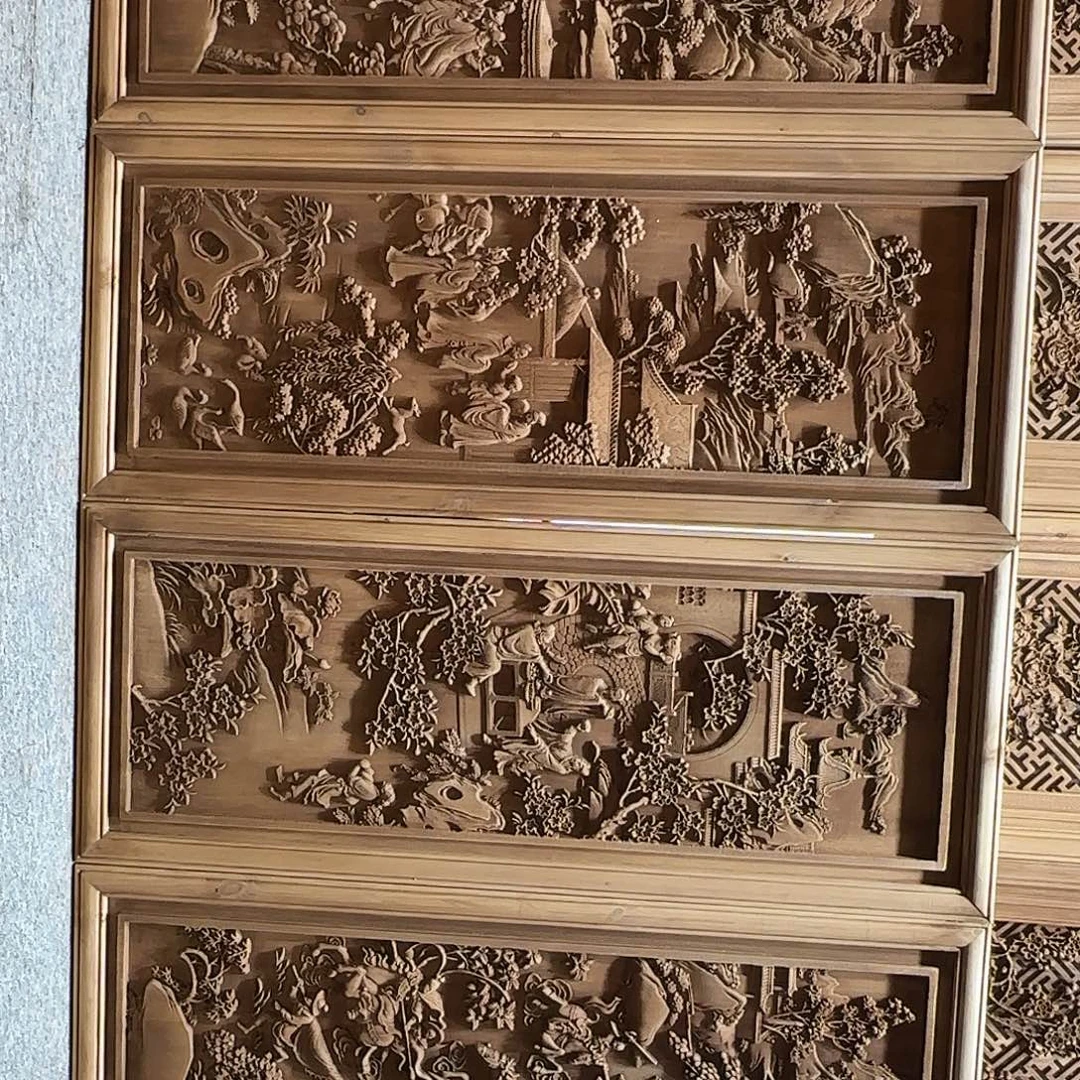 舍***谁麻东阳仿古木雕装饰
