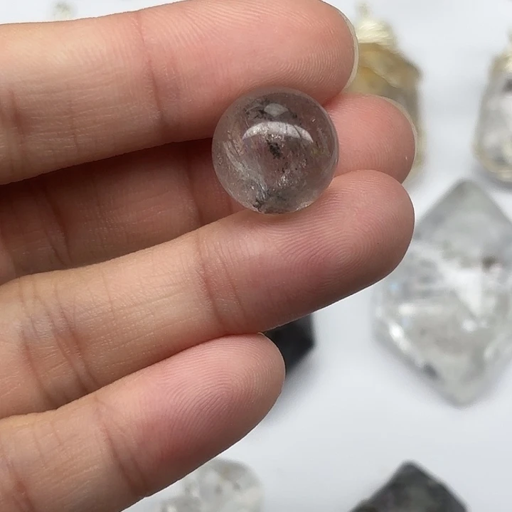 未镶嵌颈饰水晶14.5mm闪灵钻圆珠