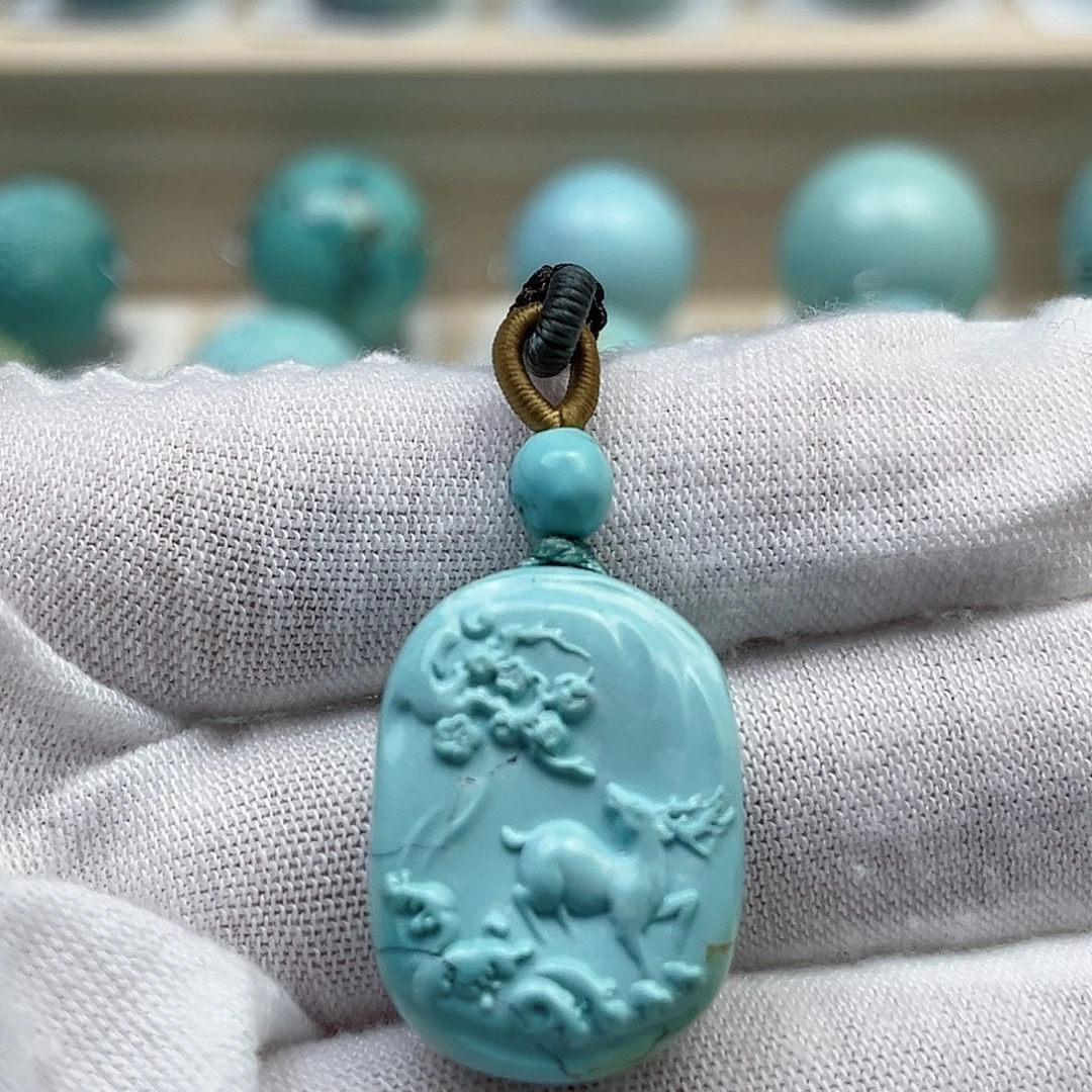 旅***哥绿松石未镶嵌配饰