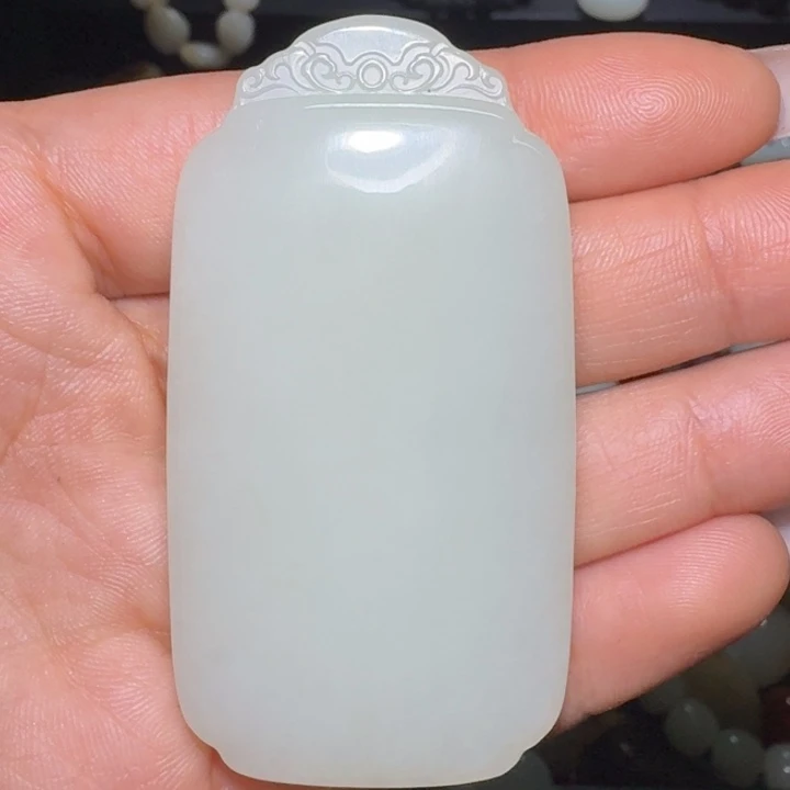 和田玉未镶嵌吊坠(不含链)