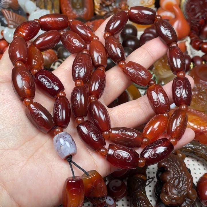 玛瑙/玉髓未镶嵌颈饰
