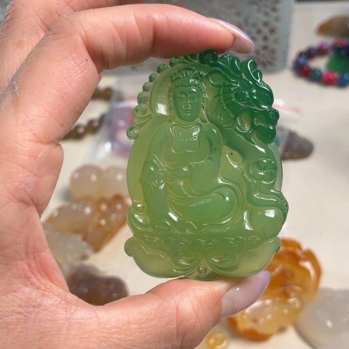 玛瑙/玉髓未镶嵌吊坠(不含链)