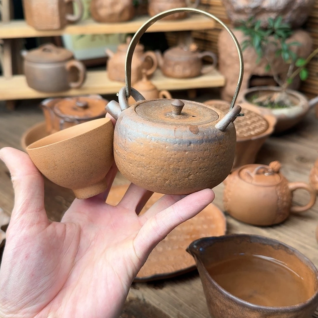 原矿老岩泥茶器系列