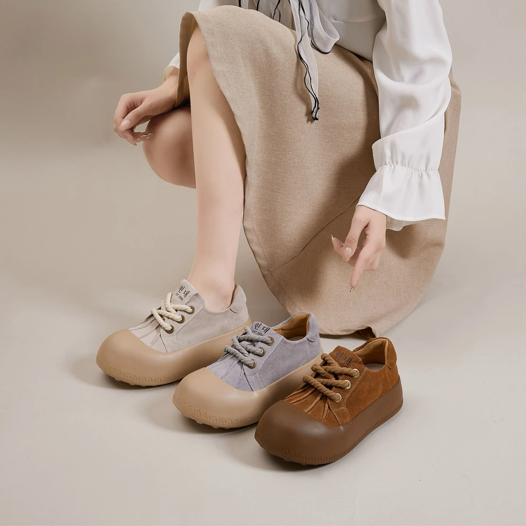 【一只璐甄选】V033 现代HYU4NDAI 女厚底休闲鞋25570