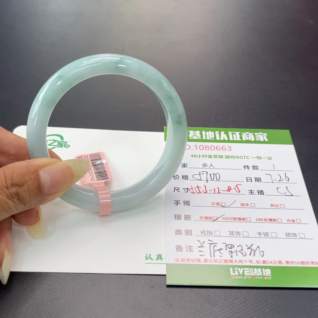 翡翠手镯未镶嵌多人