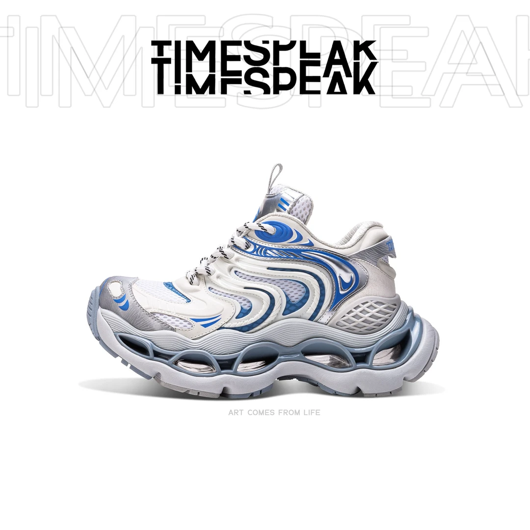 TIMESPEAK【姚琛同款】曜影老爹鞋2025年夏爆款男女时尚休闲增高鞋