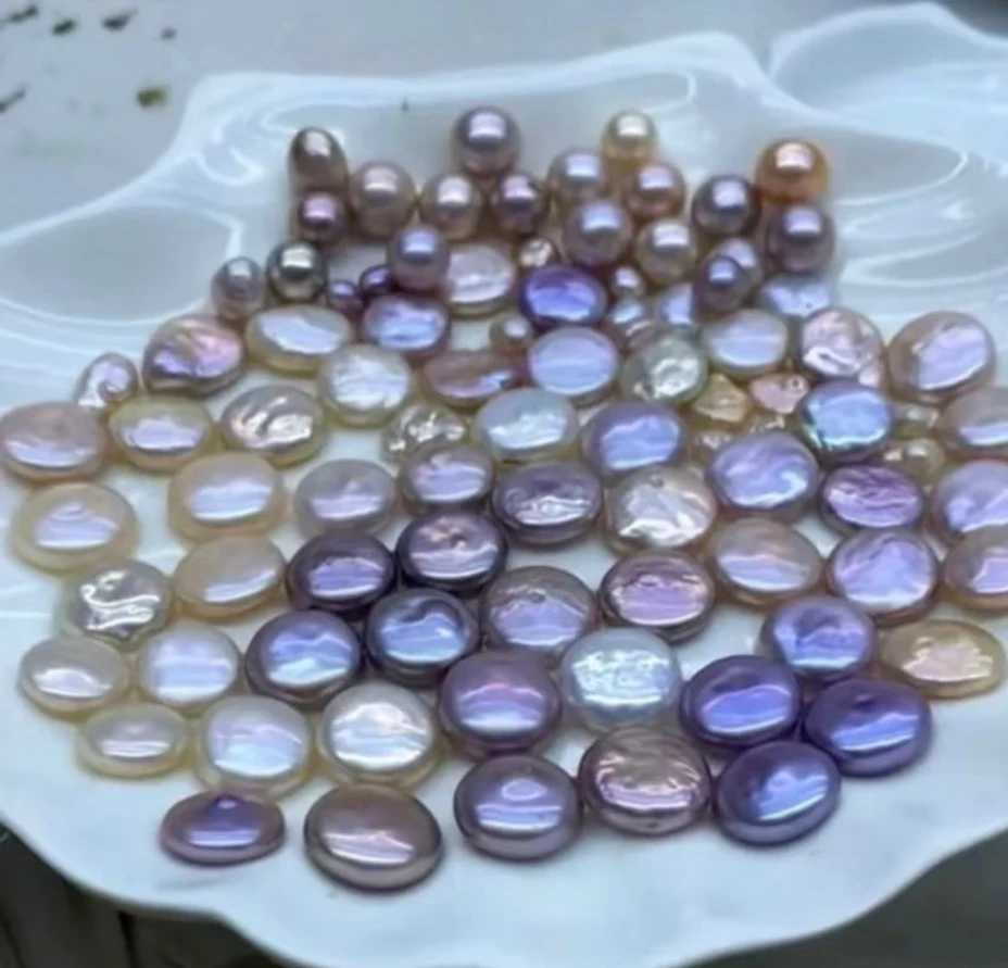 白金纽扣蚌 (开2个) 可DIY成品