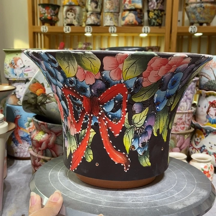景德镇艺术手绘作品