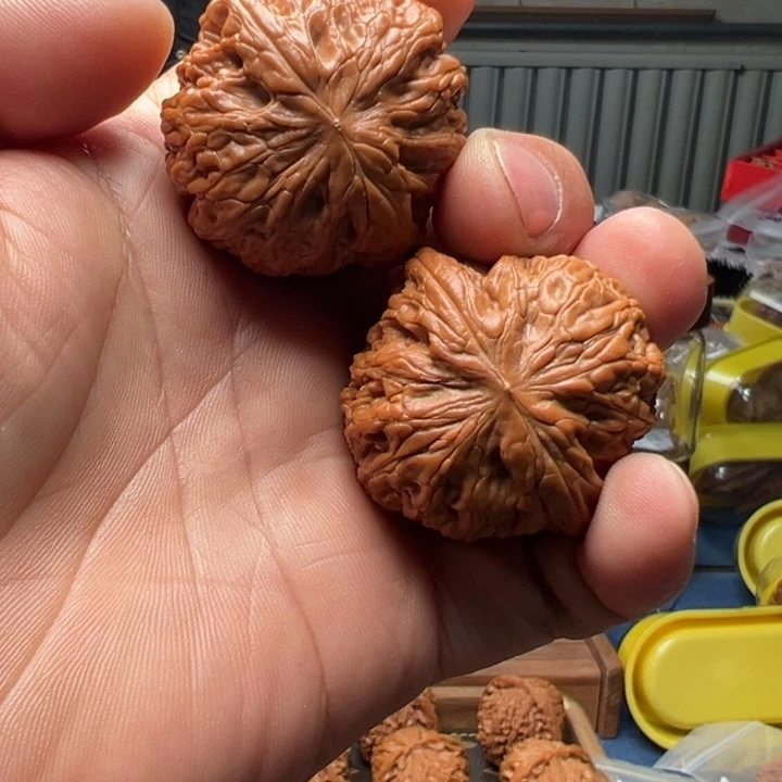 稳***丶把件文玩核桃铁锤狮子头