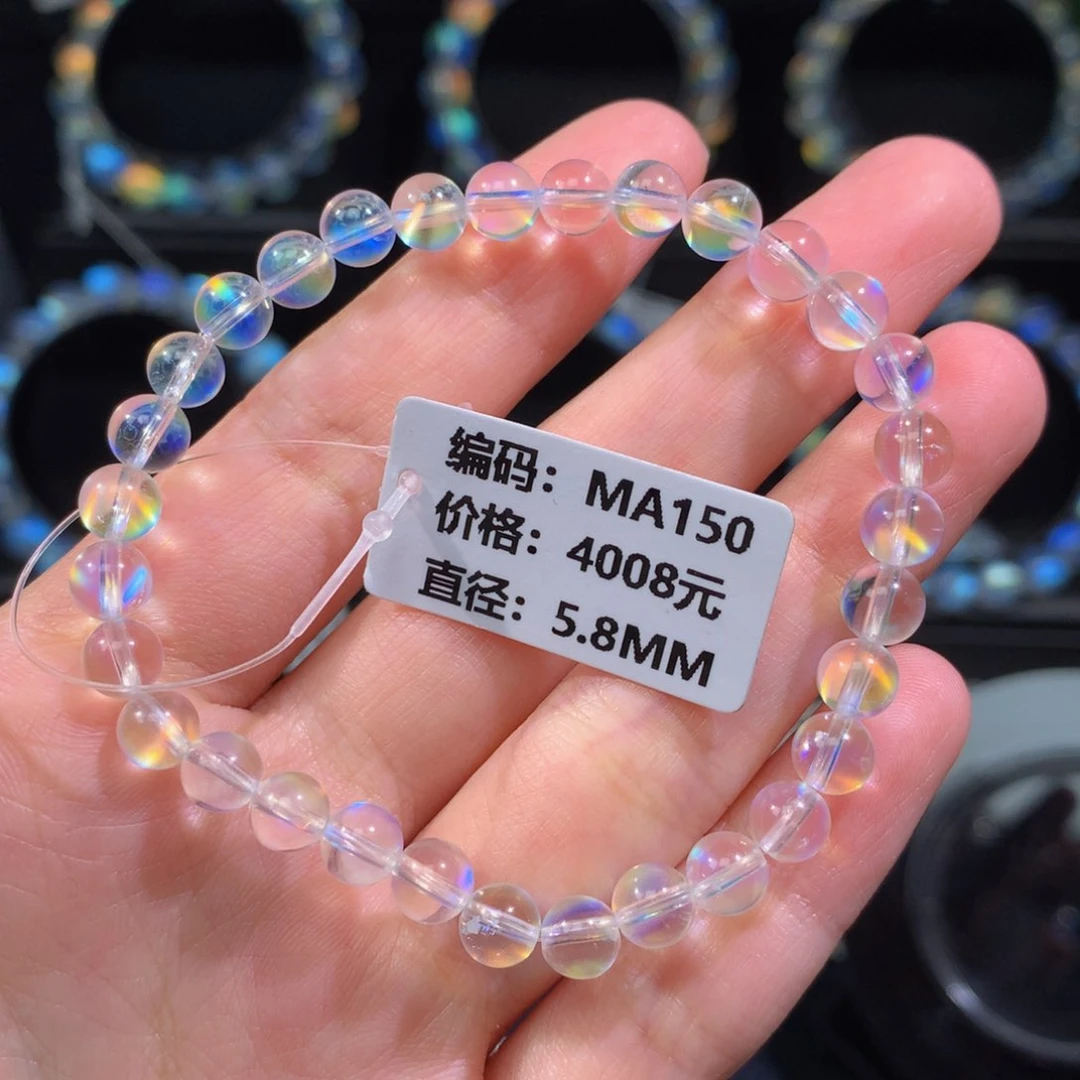 月光石手链未镶嵌马岛MA150#5.8mm