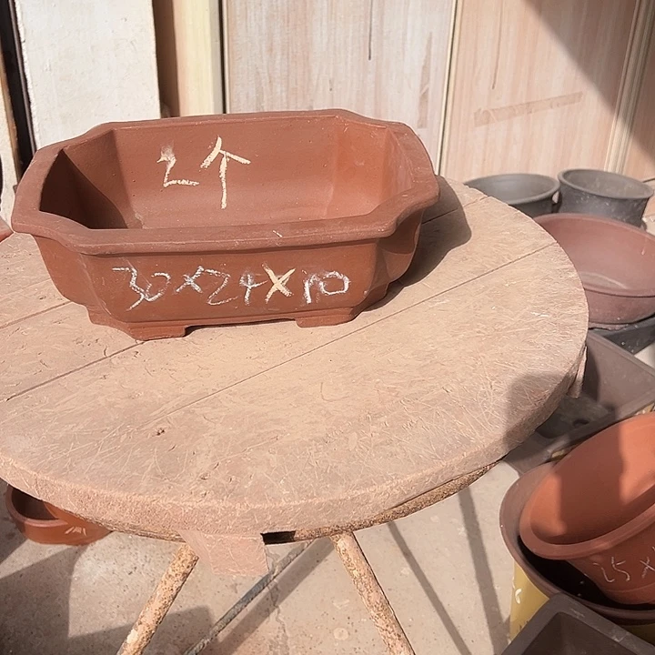 紫砂花盆透气花盆