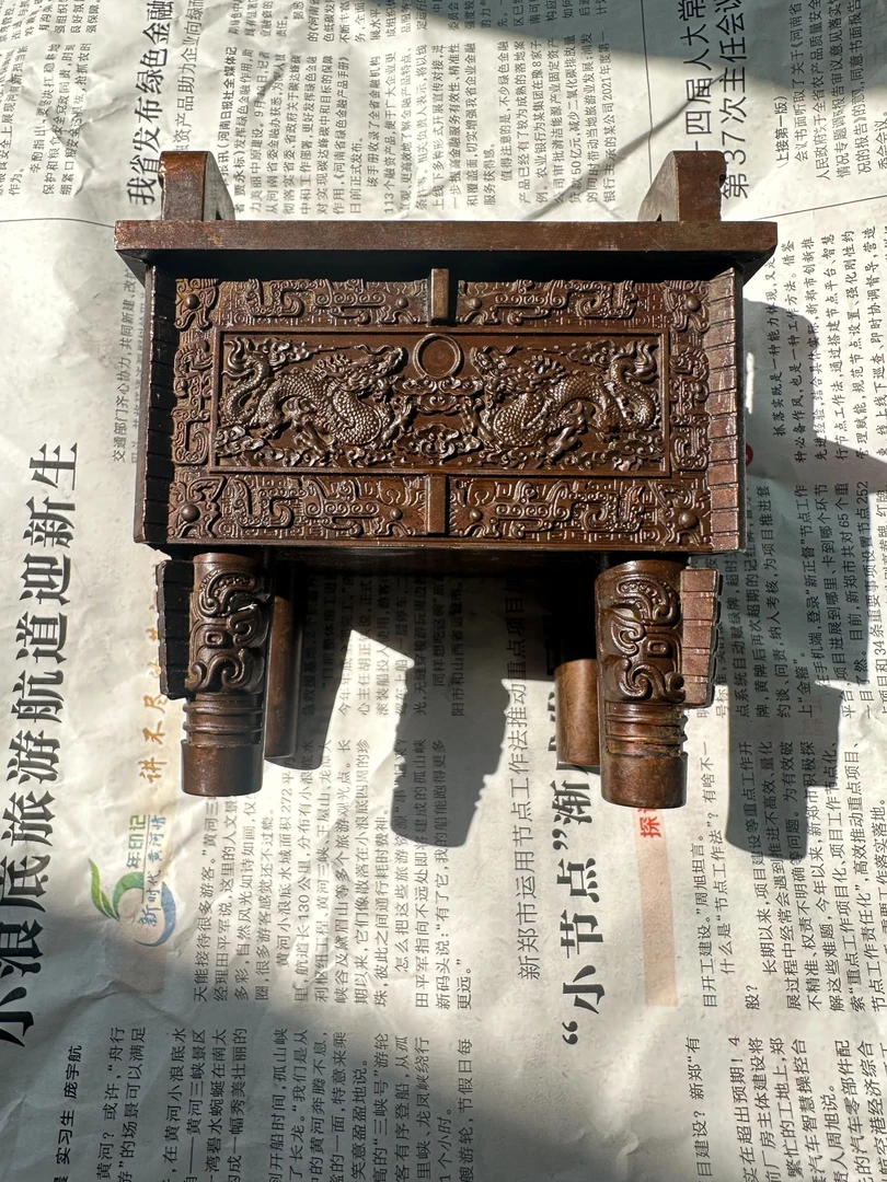 【闪购链接】铜鼎摆件