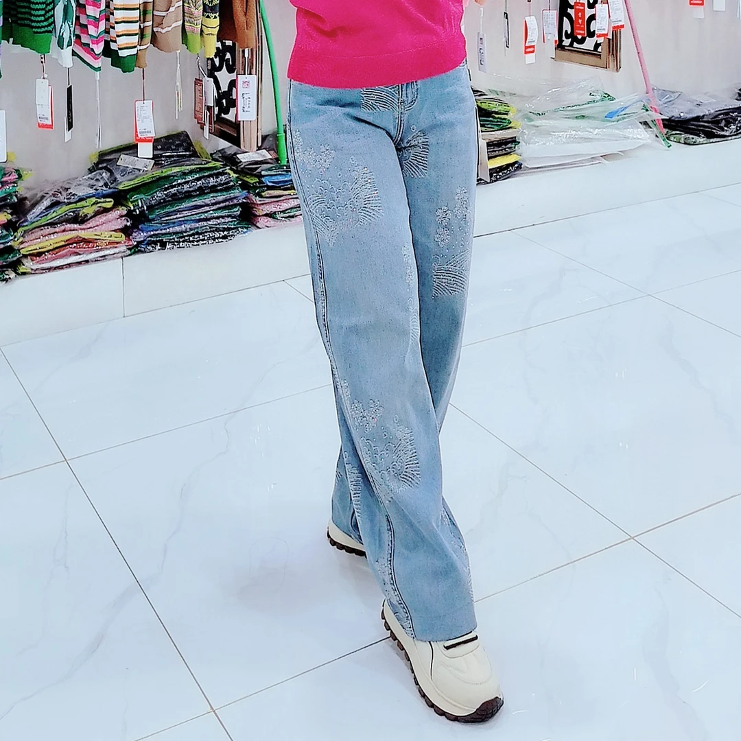 9062  欧货时尚潮流弯刀裤