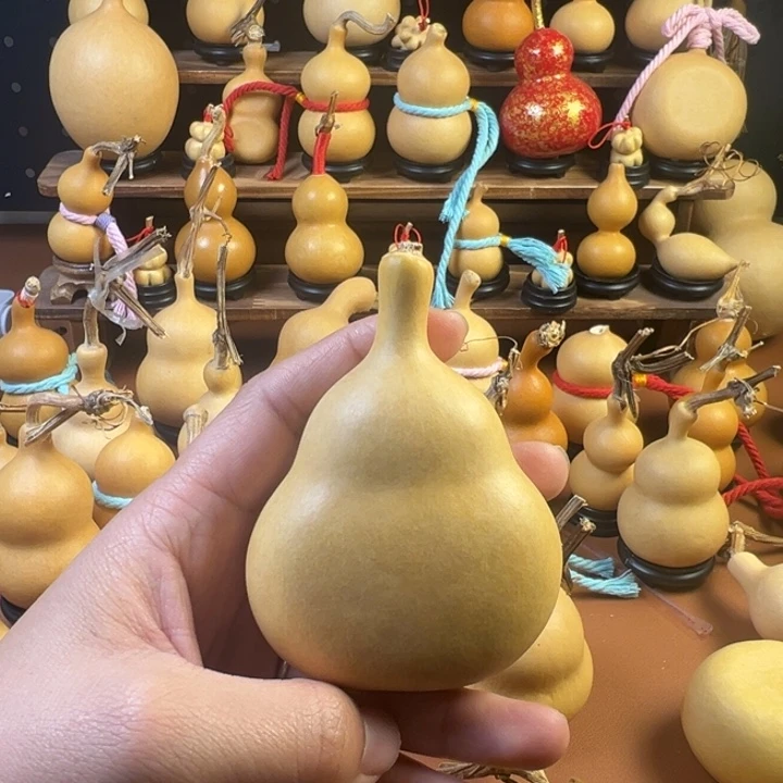 天然葫芦手把件摆件