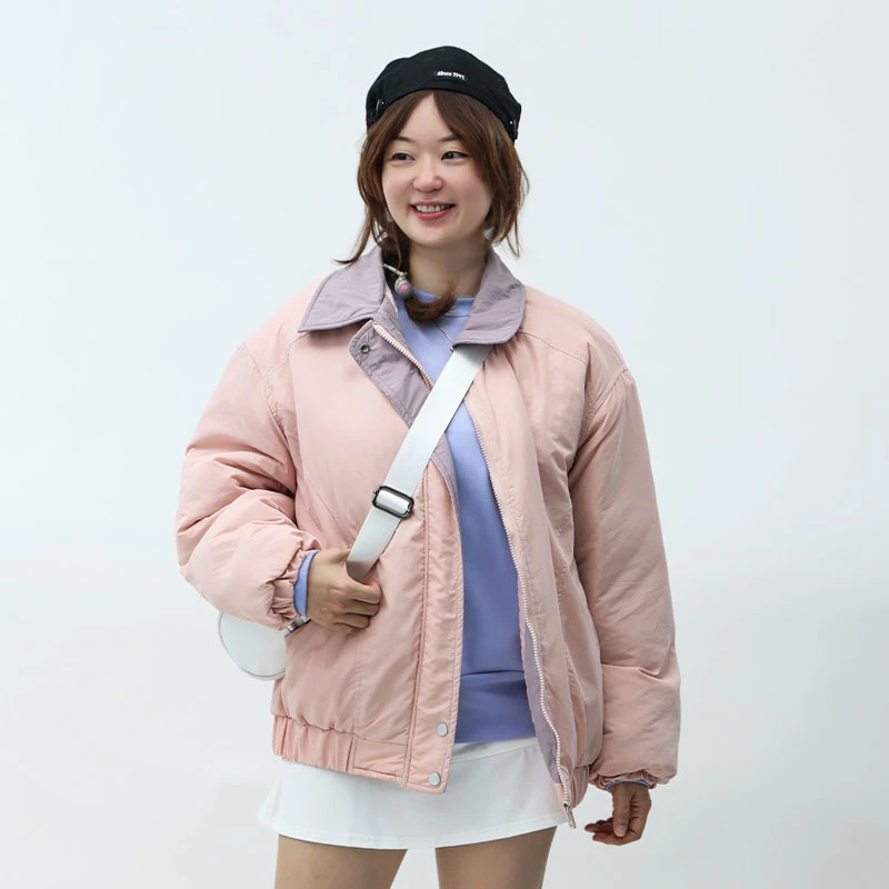 【欧拉推荐】翻领棉衣时尚休闲防风防水户外百搭保暖秋季秋冬8606#