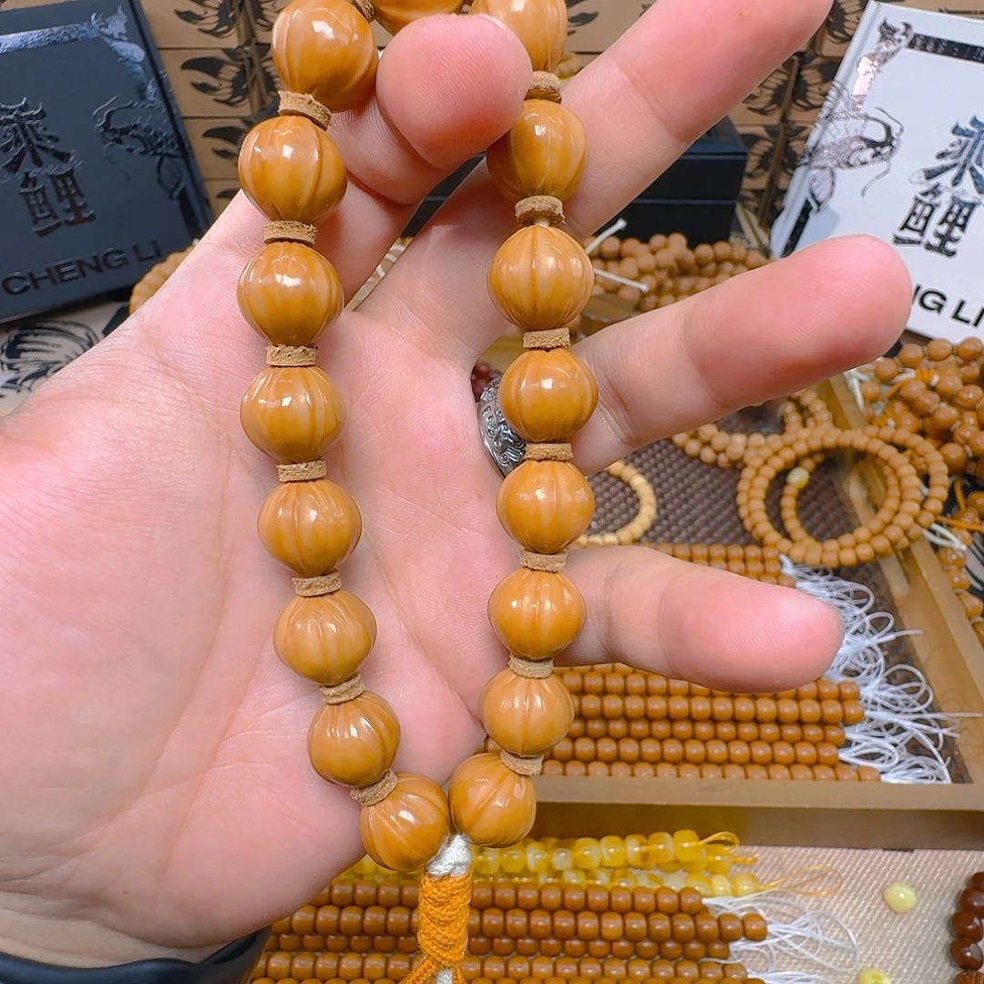 猴头核桃手串一等全品猴头雕刻四花铁盒14尺寸