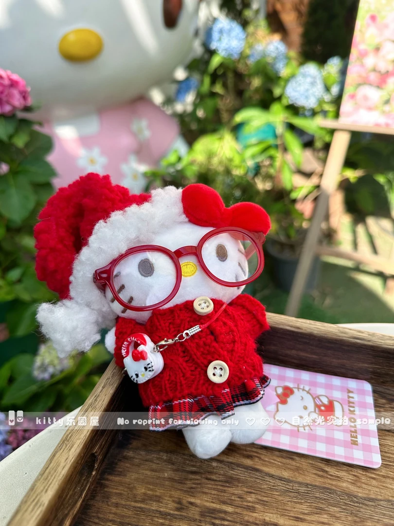 【正版】HelloKitty可爱毛茸茸挂件生日礼物玩偶包挂元旦礼物
