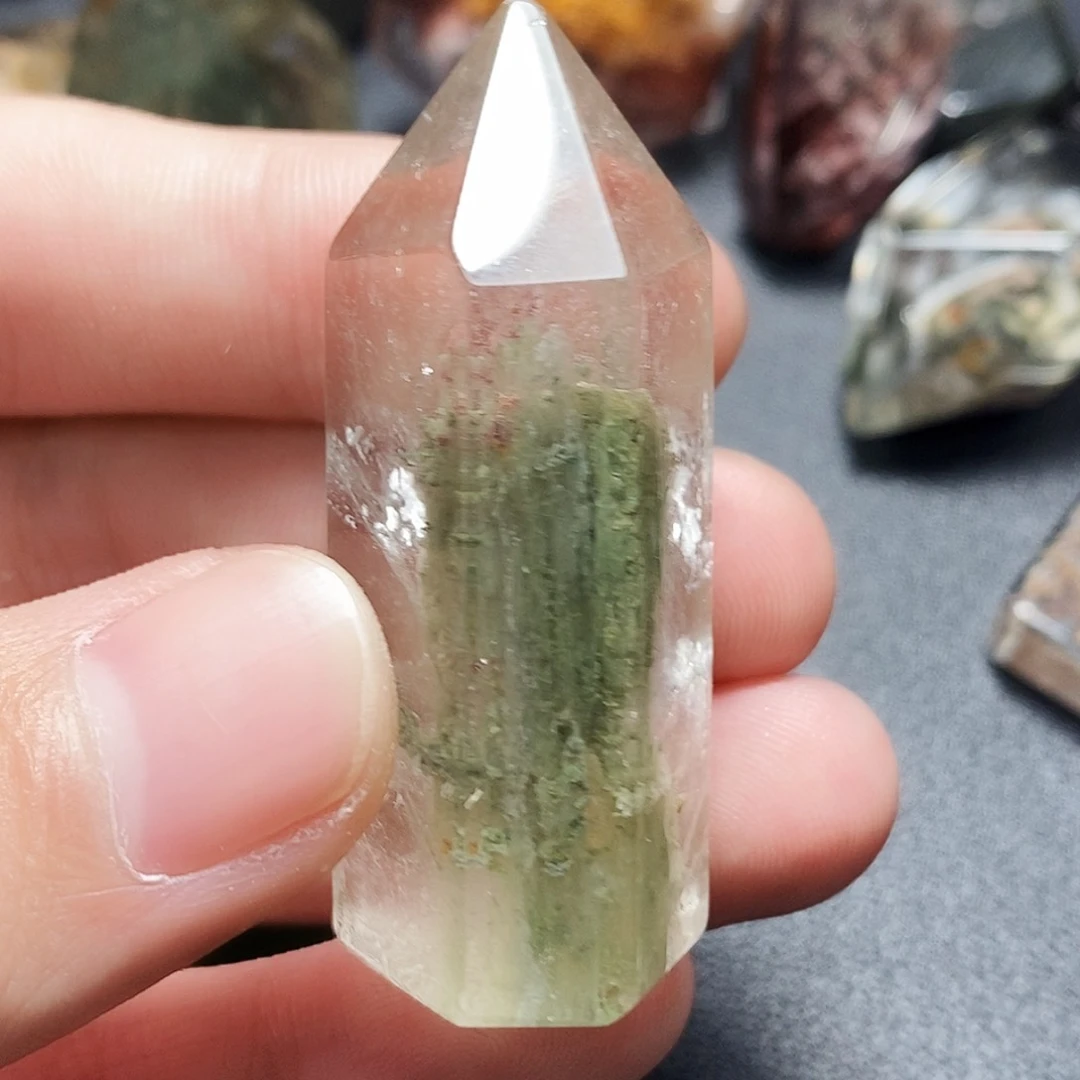 水晶颈饰未镶嵌不**心